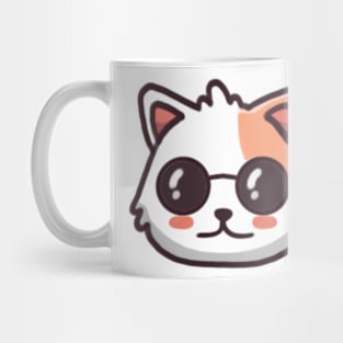 Cool cat wearing sunglasses Mug